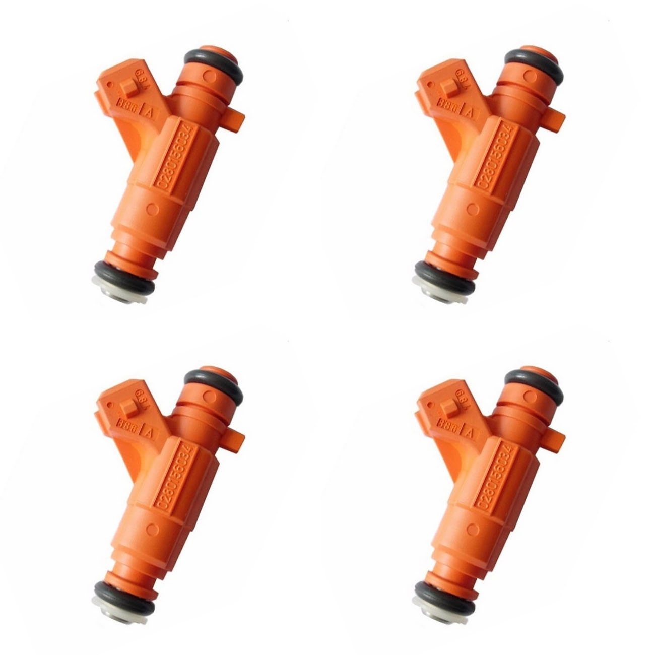 Kit 4 Inyectores C3 C4 Xsara Peugeot 206 Partner 1.6 16v